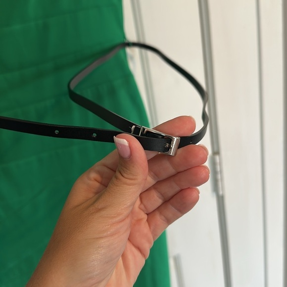 ALYX Green women’s dress with black belt size 16 - Picture 3 of 5